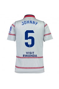 Atletico Madrid Johnny Cardoso #5 Fotballdrakt Tredje Klær 2026-27 Korte ermer